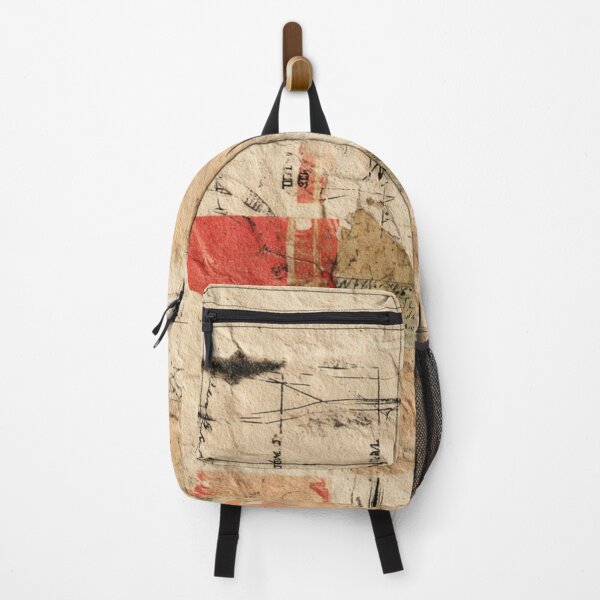 Item preview, Imperfect Hand-Drawn Scribbles – Warm Textured Collage designed and sold by ChinzorigBAY.