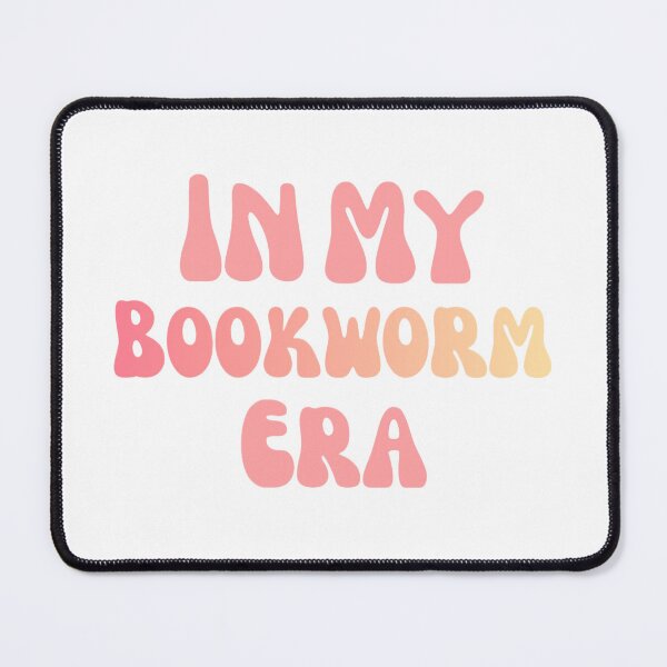 Item preview, In My Bookworm Era – Cute Pastel Reading Aesthetic Design designed and sold by Crafty Tiger Studio.