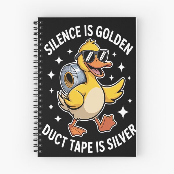 Item preview, Silence Is Golden Duct Tape Is Silver Sarcastic designed and sold by SignaturalGen.