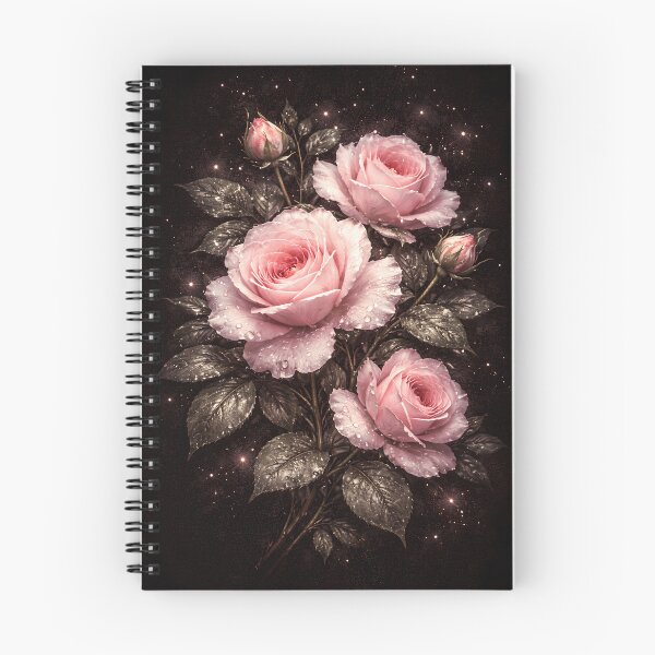 Item preview, Midnight Dew Rose Phone Case | Sparkling Pink Rose on Black | Elegant Floral Aesthetic designed and sold by ChubbyGoong.