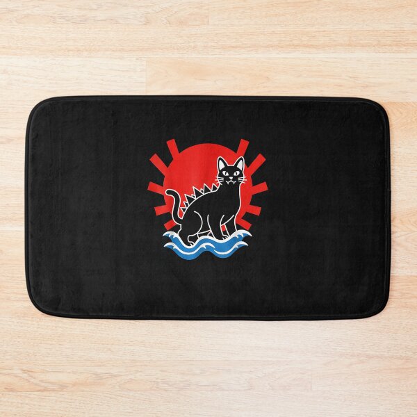 Item preview, Demon Cat Wave – Japanese Art designed and sold by SWEET-TINAPAY.