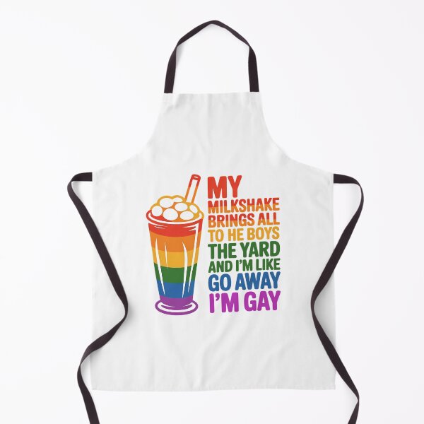 Item preview, My Milkshake Brings All The Boys To The Yard LGBTQ Gay Pride designed and sold by IdunayaStore.