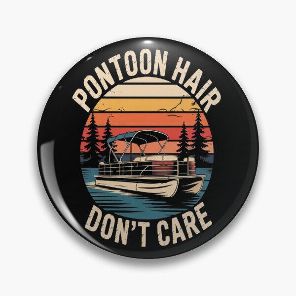 Item preview, Pontoon Hair Don’t Care Pontoon Boat Lake Life Summer designed and sold by LacostCarl.