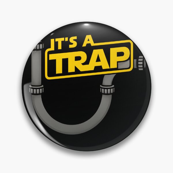 Item preview, It's A Trap Plumber Humor designed and sold by haitrieuic96.