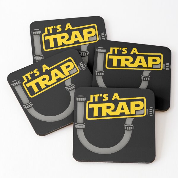Item preview, It's A Trap Plumber Humor designed and sold by haitrieuic96.