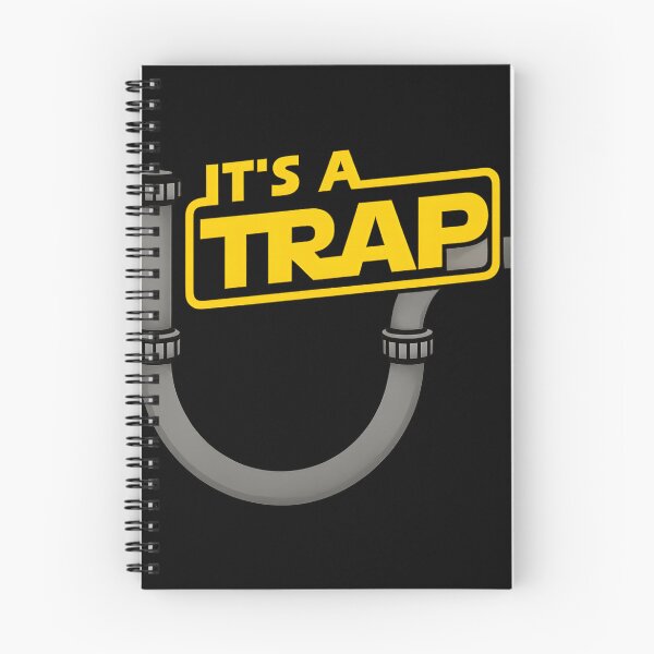 Item preview, It's A Trap Plumber Humor designed and sold by haitrieuic96.