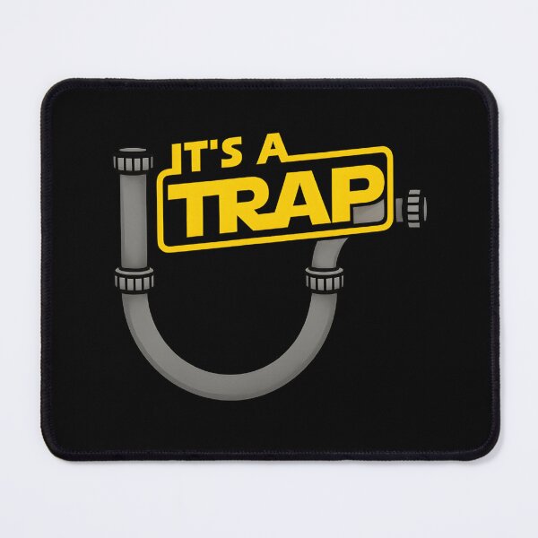 Item preview, It's A Trap Plumber Humor designed and sold by haitrieuic96.