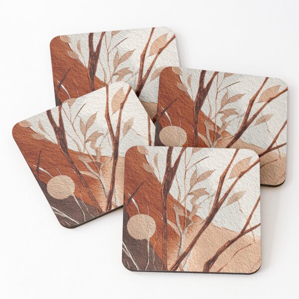 Item preview, Imperfect Hand-Drawn Scribbles – Warm Textured Collage designed and sold by ChinzorigBAY.