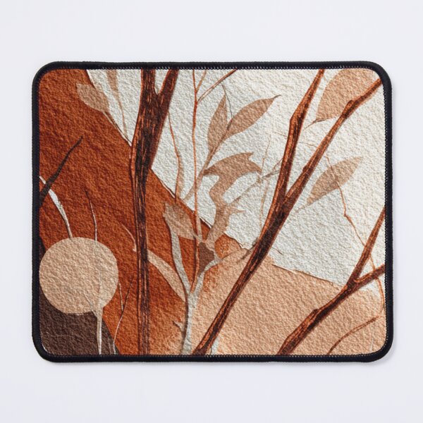 Item preview, Imperfect Hand-Drawn Scribbles – Warm Textured Collage designed and sold by ChinzorigBAY.