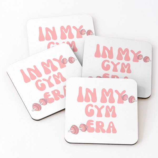 Item preview, In My Gym Era – Cute Pink Fitness Aesthetic Workout Design designed and sold by Crafty Tiger Studio.