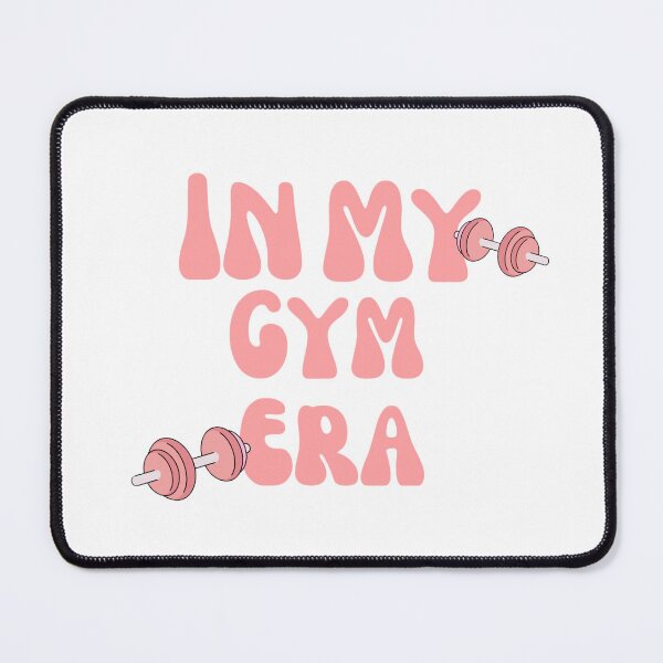 Item preview, In My Gym Era – Cute Pink Fitness Aesthetic Workout Design designed and sold by Crafty Tiger Studio.