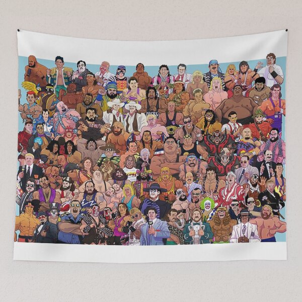 Item preview, Vintage WWF Legends - Early '90s Roster Tribute  designed and sold by Nicole-gibson.