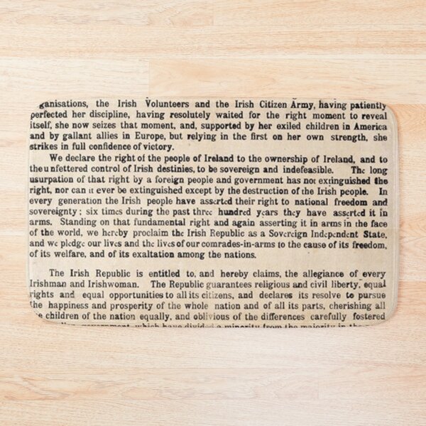 Item preview, Poster Irish Proclamation of Independence Painting designed and sold by Nicole-gibson.