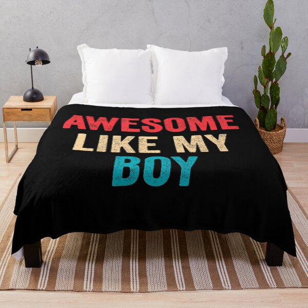 Item preview, Awesome Like My Boy - Funny Mom Dad designed and sold by RylynKaub86.