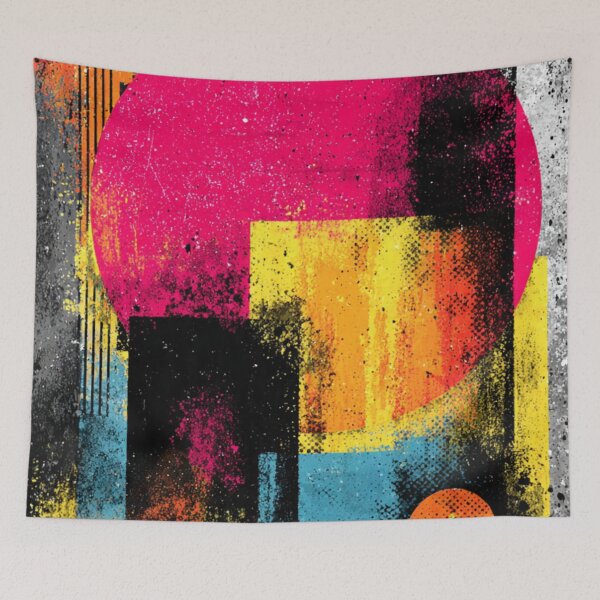 Item preview, Chaotic Maximalist Explosion – Bold Clashing Colors designed and sold by ChinzorigBAY.