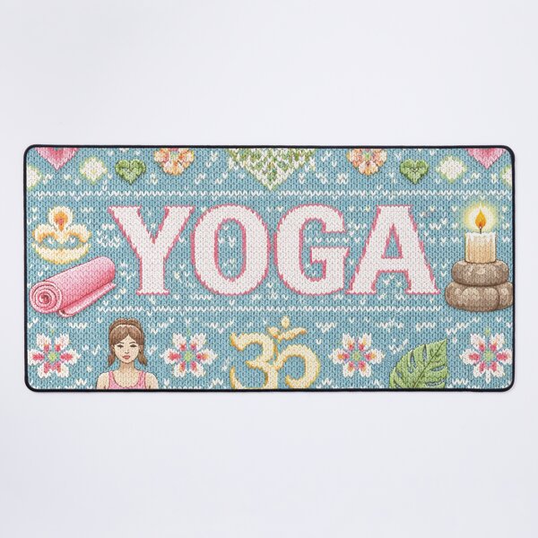Item preview, Yoga, mindful meditation, knitting patterns designed and sold by Mauswohn.