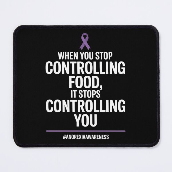 Item preview, Anorexia Eating Disorder Awareness Food Anorexic Survivor designed and sold by SIGORDESIGN.