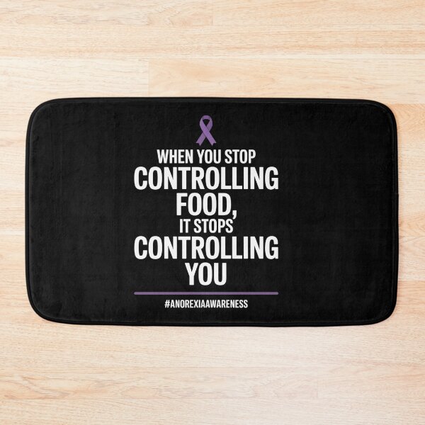 Item preview, Anorexia Eating Disorder Awareness Food Anorexic Survivor designed and sold by SIGORDESIGN.