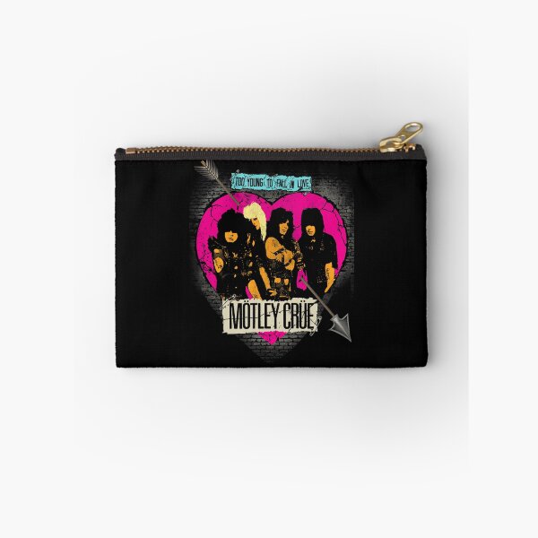 Item preview, Motley Crue Heart Frame Retro Band Illustration designed and sold by MatthiasFruehau.