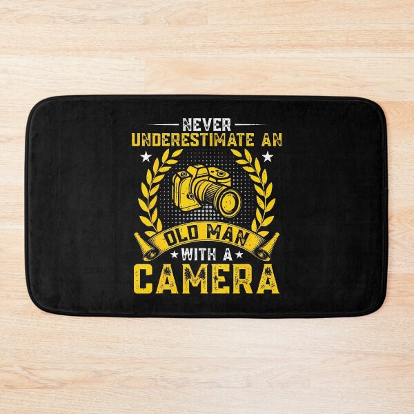 Item preview, Never Underestimate An Old Man With A Camera Photographer designed and sold by RylynKaub86.