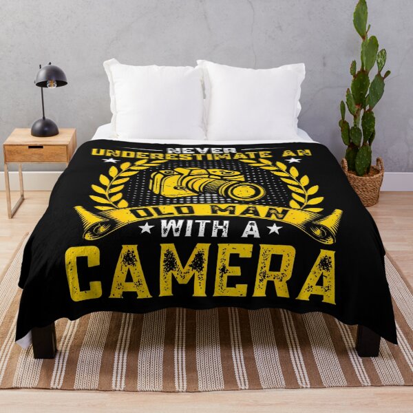 Item preview, Never Underestimate An Old Man With A Camera Photographer designed and sold by RylynKaub86.