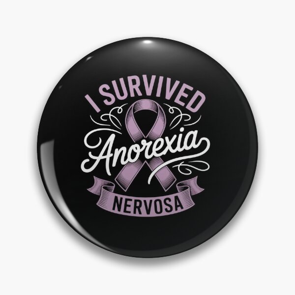 Item preview, Anorexia Nervosa Awareness Purple Ribbon Eating Disorder designed and sold by SIGORDESIGN.