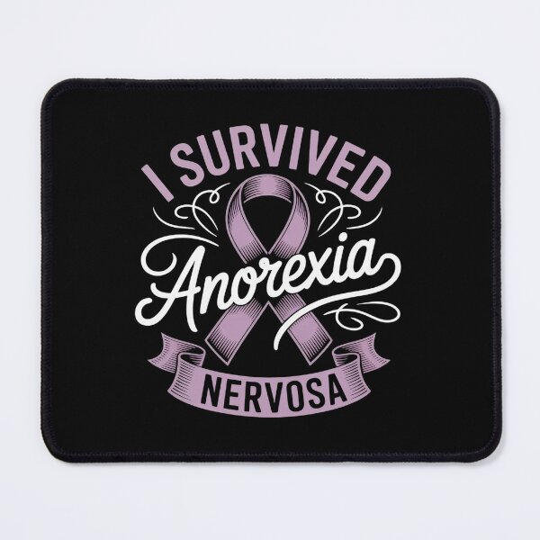 Item preview, Anorexia Nervosa Awareness Purple Ribbon Eating Disorder designed and sold by SIGORDESIGN.