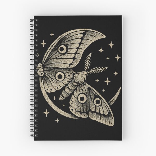 Item preview, Luna Moth and Crescent Moon Gothic Moth designed and sold by Mouraludia.
