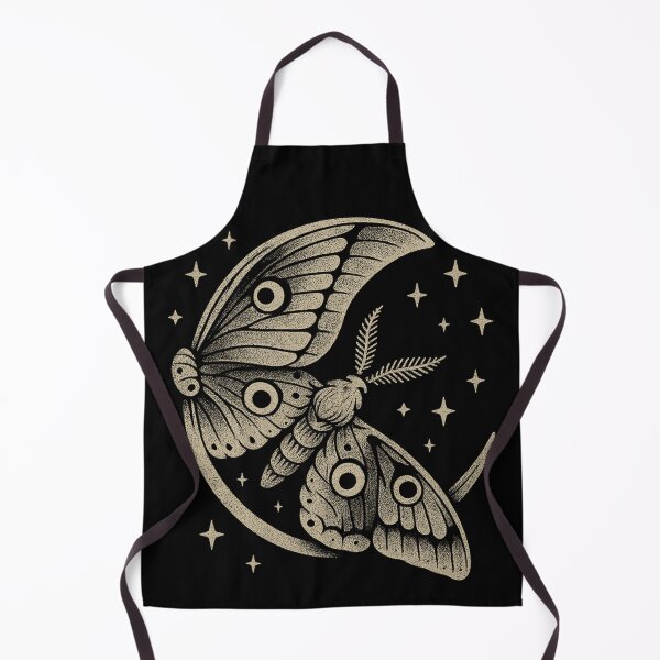 Item preview, Luna Moth and Crescent Moon Gothic Moth designed and sold by Mouraludia.