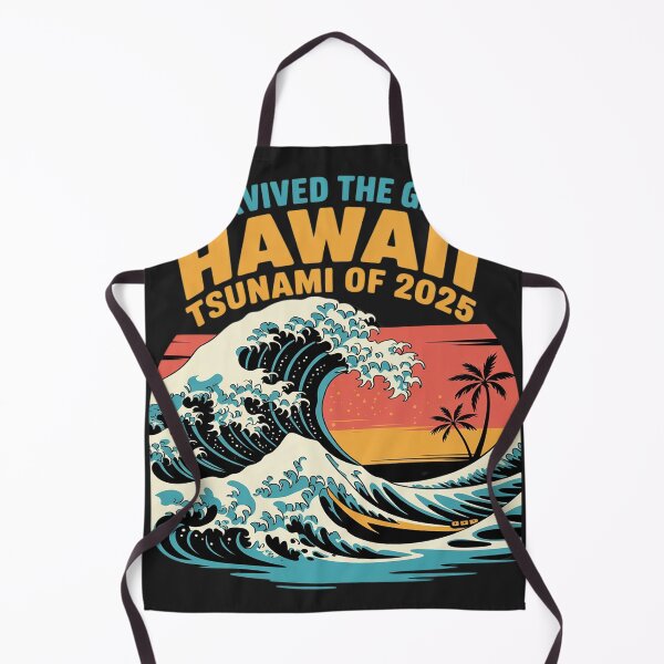 Item preview, I Survived The Great Hawaii Tsunami of 2025 Wave designed and sold by lamsaoniutoi.