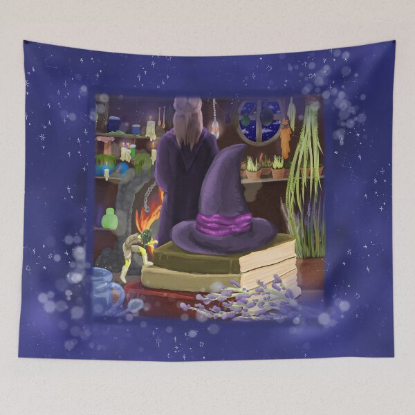 Item preview, Witchy Fire designed and sold by JayBirdStudio.