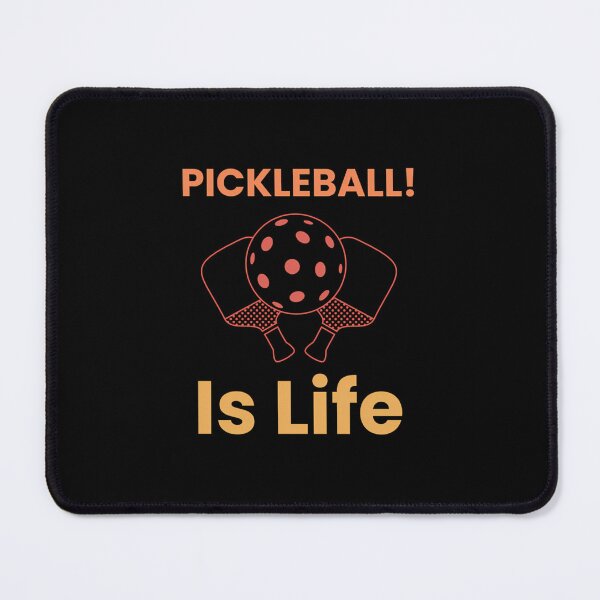 Item preview, Pickleball Is Life Orange Paddle Graphic designed and sold by esmikpagudv.