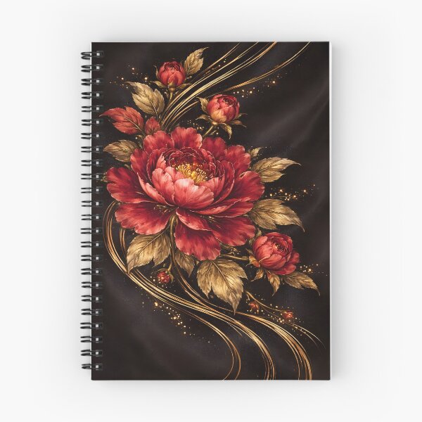 Item preview, Silk Road Peony Phone Case | Red & Gold Chinese Embroidery Floral Art designed and sold by ChubbyGoong.