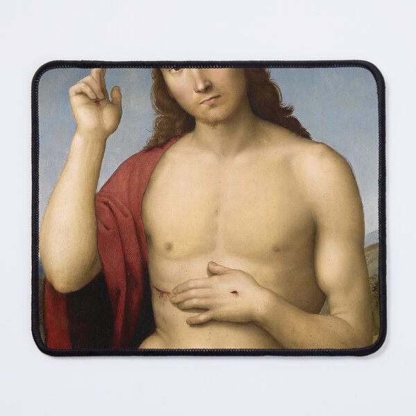 Item preview, Christ Blessing – Raphael High Renaissance designed and sold by Art Outlaws.