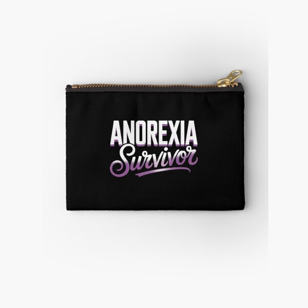 Item preview, Anorexia Survivor Awareness Eating Disorder Purple Ribbon designed and sold by SIGORDESIGN.