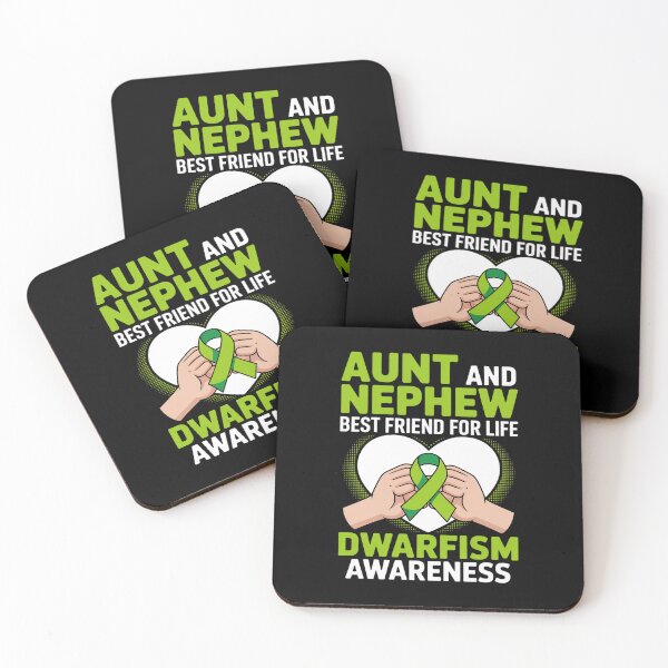 Item preview, AUNT AND NEPHEW BEST FRIEND OF LIFE DWARFISM AWARENESS designed and sold by SIGORDESIGN.