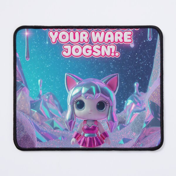 Item preview, Y2K Chrome Dream – Retro Futuristic Cute Vibes designed and sold by ChinzorigBAY.
