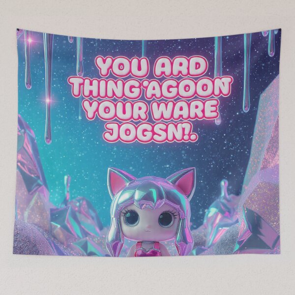 Item preview, Y2K Chrome Dream – Retro Futuristic Cute Vibes designed and sold by ChinzorigBAY.