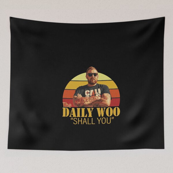 Item preview, The Daily Woo Shall You Adam The Woo Retro Style designed and sold by LeonelJohnson.