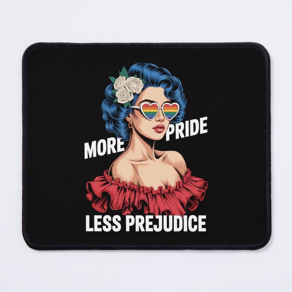 Item preview, More Pride Less Prejudice Pride Month LGBTQ designed and sold by IdunayaStore.