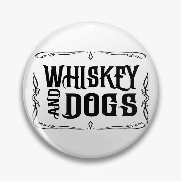 Item preview, Whiskey and Dogs; designed and sold by StickerApe.