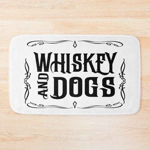 Item preview, Whiskey and Dogs; designed and sold by StickerApe.