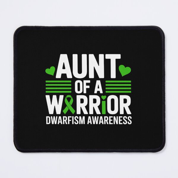 Item preview, Aunt Dwarfism Awareness Green Ribbon Little People Related designed and sold by SIGORDESIGN.