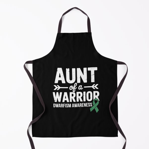 Item preview, Aunt Of A Warrior, Green Ribbon Dwarfism Awareness designed and sold by SIGORDESIGN.