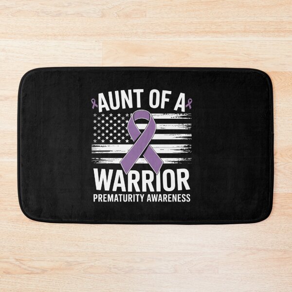 Item preview, Aunt Of A NICU Warrior Preemie Prematurity Awareness designed and sold by SIGORDESIGN.