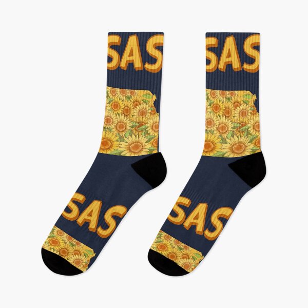 Item preview, Kansas Sunflowers, The Heart of the Heartland Map Art designed and sold by mashmosh.