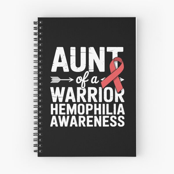 Item preview, Aunt Of A Warrior, Red Ribbon Hemophilia Awareness designed and sold by SIGORDESIGN.