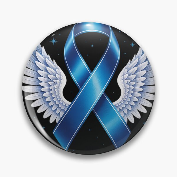 Item preview, I Wear Blue In Memory of Wife Colon Cancer Awareness designed and sold by lamsaoniutoi.