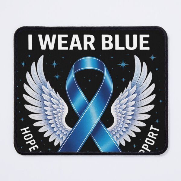 Item preview, I Wear Blue In Memory of Wife Colon Cancer Awareness designed and sold by lamsaoniutoi.