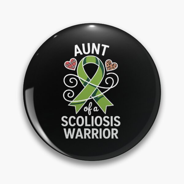 Item preview, Aunt Scoliosis Awareness Leopard Buffalo Plaid Family designed and sold by SIGORDESIGN.